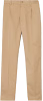 Burberry SS23 Pleated Straight-Leg Casual Pants in Archive Beige. 80656771 Burberry SS23 Pleated Straight-Leg Casual Pants in Archive Beige. 80656771