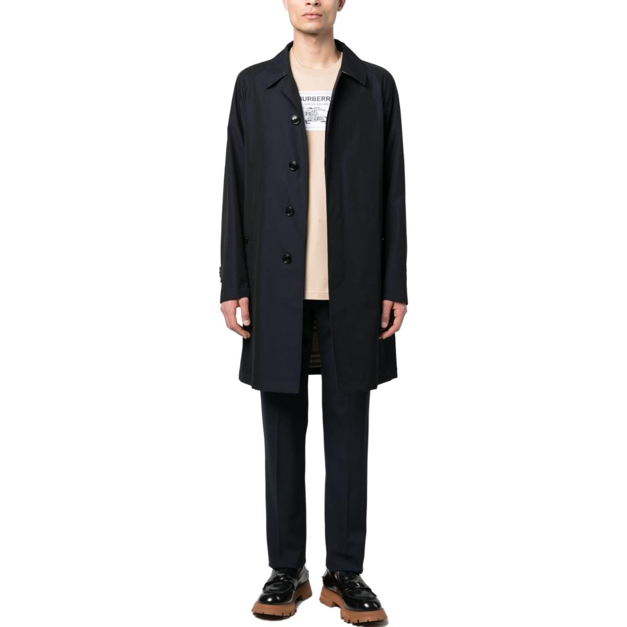 Burberry SS23  Single-Breasted Plain Black Jacket. 80654631 圖 3