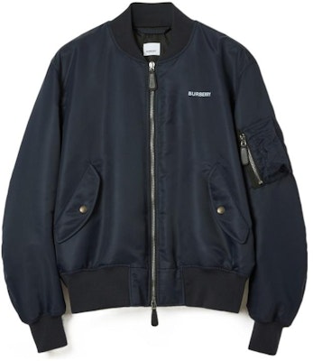 Burberry SS23 Smoked Navy Logo Print Bomber Jacket. 80656321 Order Burberry SS23 Smoked Navy Logo Print Bomber Jacket. 80656321