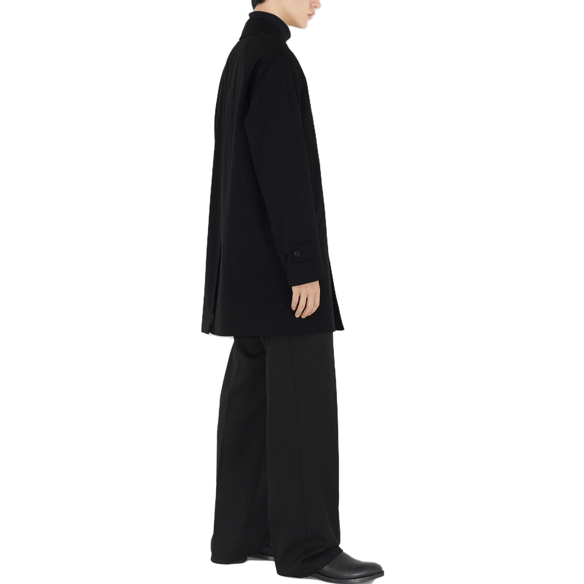 Purchase 博柏利 SS23 纯黑色宽松版型风衣外套 80647251