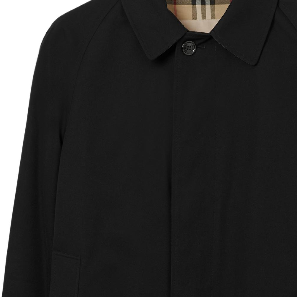 Sizing 博柏利 SS23 纯黑色宽松版型风衣外套 80647251