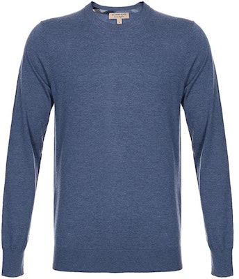 Burberry SS23 Baju Sejuk Jalinan Lengan Panjang Biru Padu 40228251 Order Burberry SS23 Baju Sejuk Jalinan Lengan Panjang Biru Padu 40228251