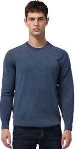 Burberry SS23純藍長袖圓領針織毛衣 40228251 Shop Burberry SS23純藍長袖圓領針織毛衣 40228251