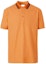 Buy Burberry SS23 Solid Color Button Short Sleeve Polo Shirt Orange 80642041