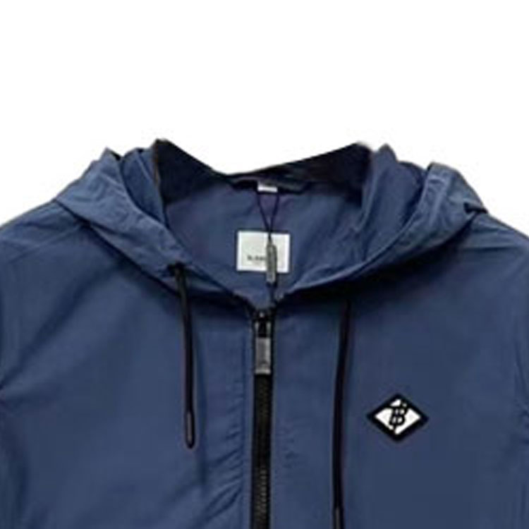 Purchase バーバリー SS23 ソリッドカラー カジュアル スポーツ フーディ ジャケット ブルー 80469771