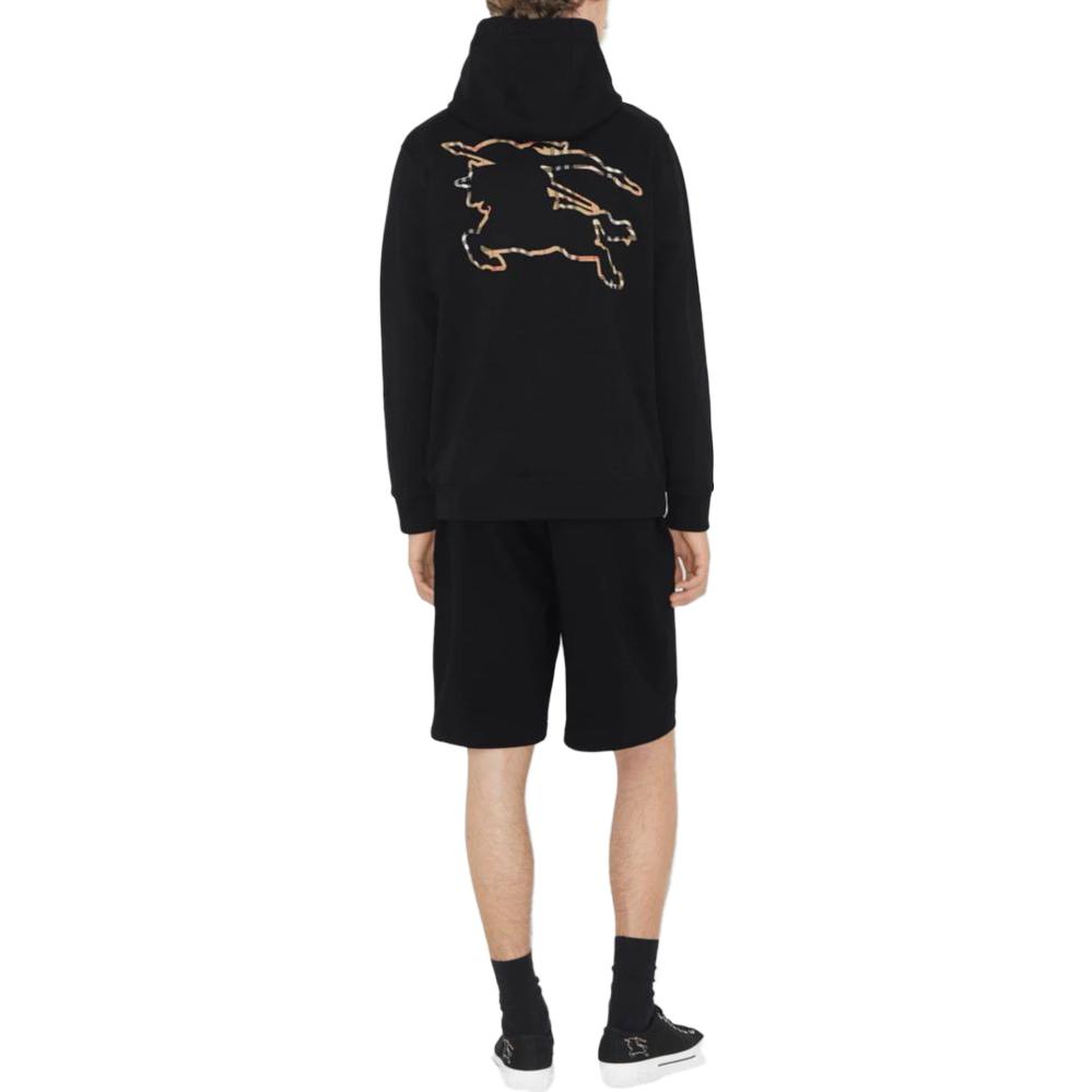 Burberry SS23  Solid Color Hoodie with Drawstring Black 80727131 圖 6