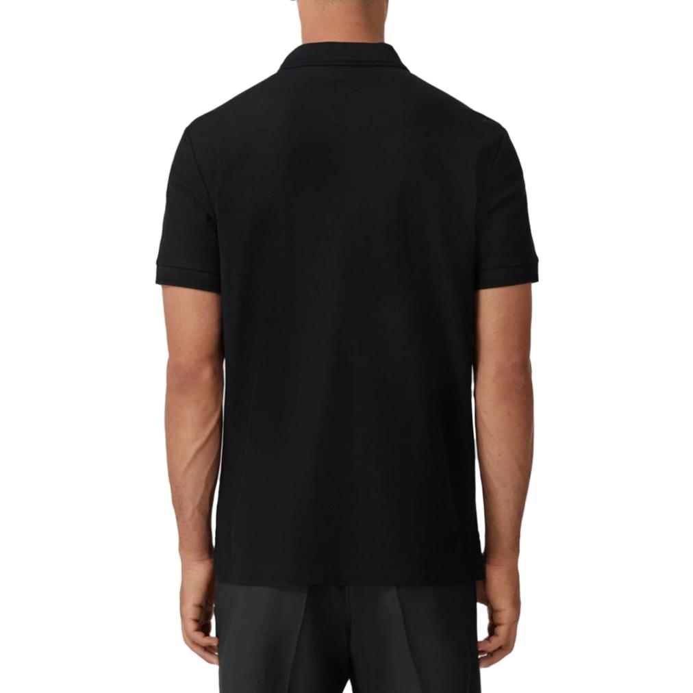 Burberry SS23  Solid Color Slim Fit Polo Shirt. 8014003.ABLACK 圖 3