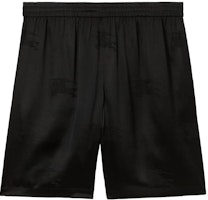 Burberry SS23 Solid Color Straight Casual Shorts Black 80717011 Burberry SS23 Solid Color Straight Casual Shorts Black 80717011