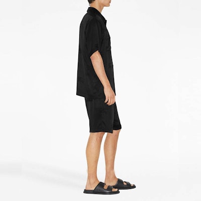 博柏利 SS23 纯色直筒休闲短裤 黑色 80717011 Details for 博柏利 SS23 纯色直筒休闲短裤 黑色 80717011