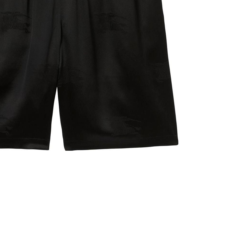 Sizing 博柏利 SS23 纯色直筒休闲短裤 黑色 80717011