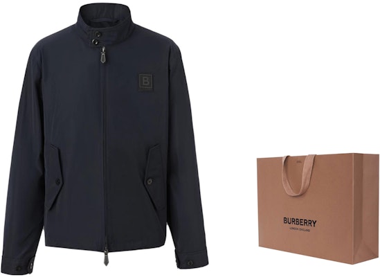Burberry SS23 Solid Leather Logo Jacket in Peacock Blue. 80616531 Lookbook Burberry SS23 Solid Leather Logo Jacket in Peacock Blue. 80616531