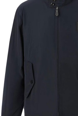 Burberry SS23 Solid Leather Logo Jacket in Peacock Blue. 80616531 Sizing Burberry SS23 Solid Leather Logo Jacket in Peacock Blue. 80616531