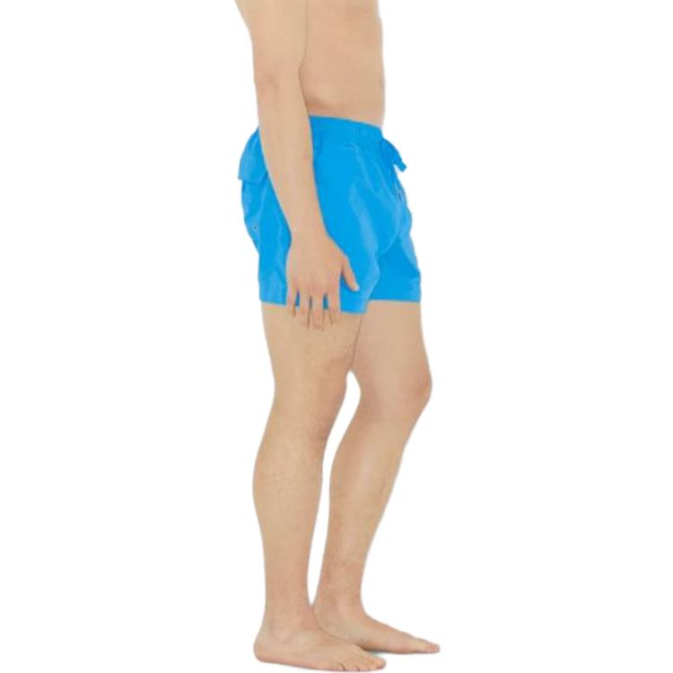 Lookbook 博柏利 SS23 刺绣徽标抽绳泳裤 蓝色 80712421