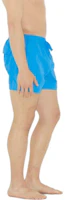 Lookbook Burberry SS23 Shorts de Natación Azules con Logo Bordado y Cordón Ajustable 80712421