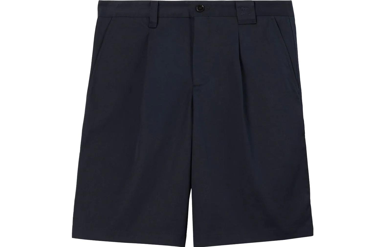 Burberry SS23  Solid Navy Straight-Leg Utility Shorts with Pockets. 8072941 圖 2