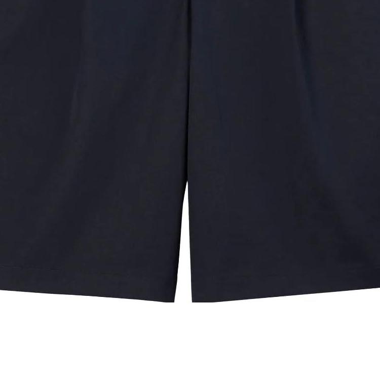 Burberry SS23  Solid Navy Straight-Leg Utility Shorts with Pockets. 8072941 圖 8