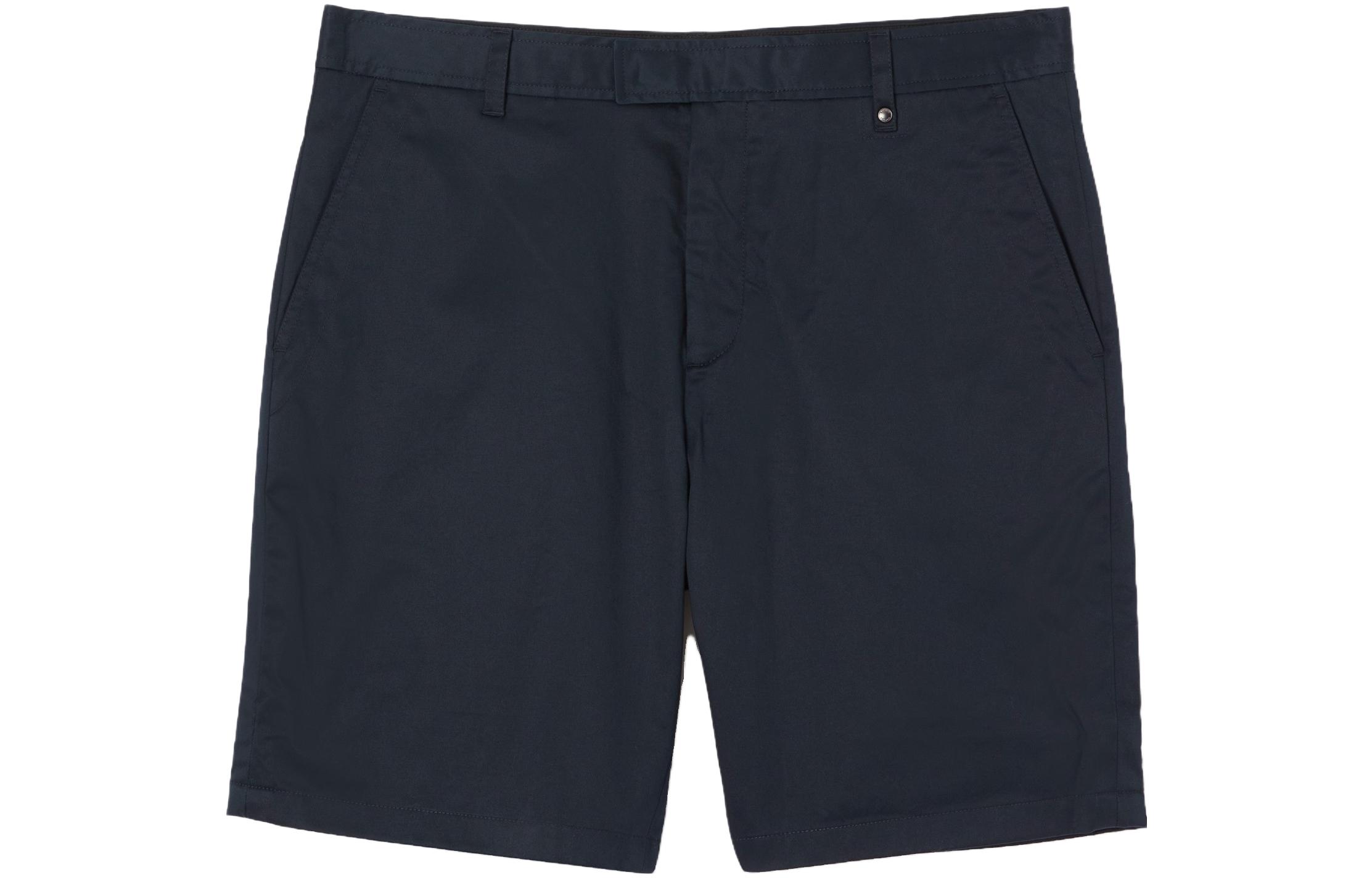 Burberry SS23  Solid Straight-Cut Casual Shorts Coal Blue. 80551861 圖 2
