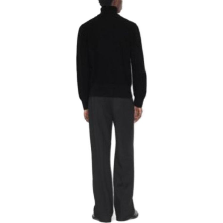 Shop 博柏利 SS23 纯色高领针织长袖毛衣 80718561