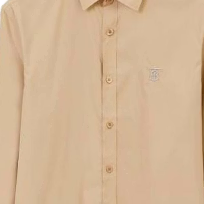 Camisa Burberry SS23 Stretch con Logo de Caballero Ecuestre en Camel. 80666221 Details for Camisa Burberry SS23 Stretch con Logo de Caballero Ecuestre en Camel. 80666221