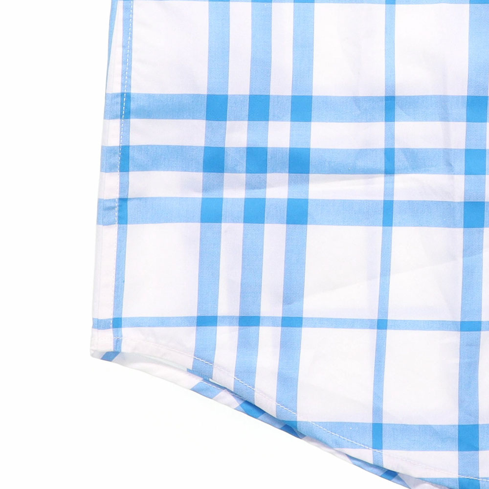 Burberry SS23  Striped Print Short-Sleeve Shirt Off-White 80690481 圖 4