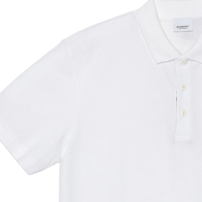 Burberry SS23 White Casual Plain Short Sleeve Polo Shirt. 80675831 Details for Burberry SS23 White Casual Plain Short Sleeve Polo Shirt. 80675831