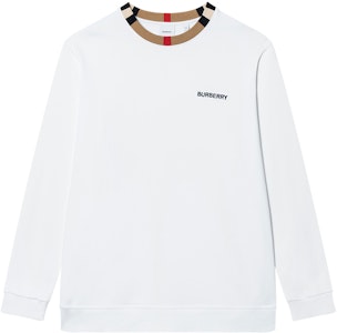 Burberry SS23 白色長袖圓領印花標誌衛衣 80695311 Buy Burberry SS23 白色長袖圓領印花標誌衛衣 80695311