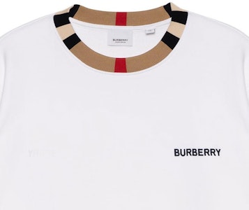 Burberry SS23 白色長袖圓領印花標誌衛衣 80695311 Cheap Burberry SS23 白色長袖圓領印花標誌衛衣 80695311