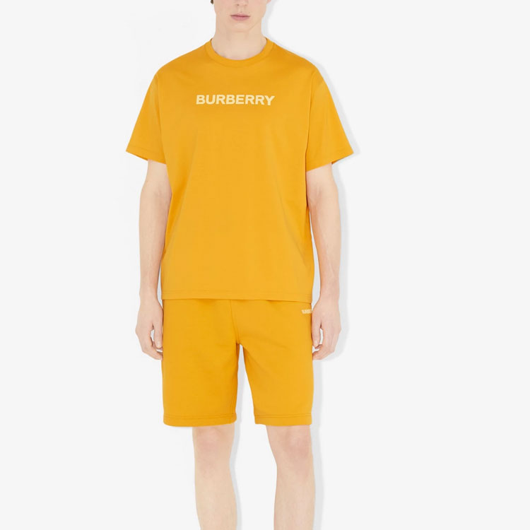 Burberry SS23  Yellow Letter Logo Print Loose Fit T-Shirt. 80653961 圖 3