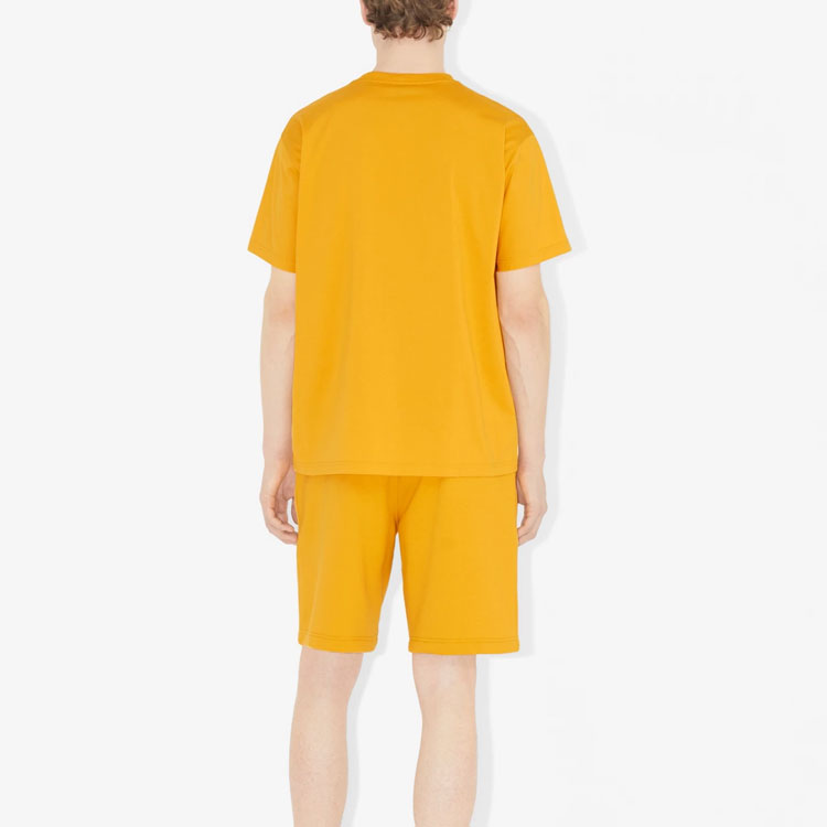 Burberry SS23  Yellow Letter Logo Print Loose Fit T-Shirt. 80653961 圖 4