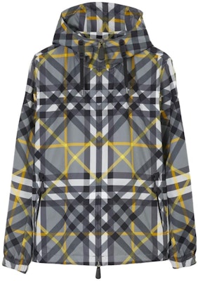 Burberry SS23 All-Over Check Hooded Casual Jacket Men’s Grey 80635011 Order Burberry SS23 All-Over Check Hooded Casual Jacket Men’s Grey 80635011