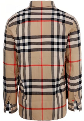 Burberry SS23 米色格紋領長袖扣襯衫 80648811 Lookbook Burberry SS23 米色格紋領長袖扣襯衫 80648811
