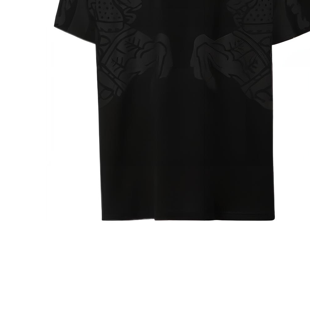 Burberry SS23 Black Graphic Print Crew Neck Short Sleeve T-Shirt 80651831 圖 7