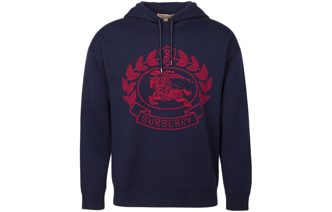 Burberry SS23 Blue Badge Jacquard Sweater 8008369