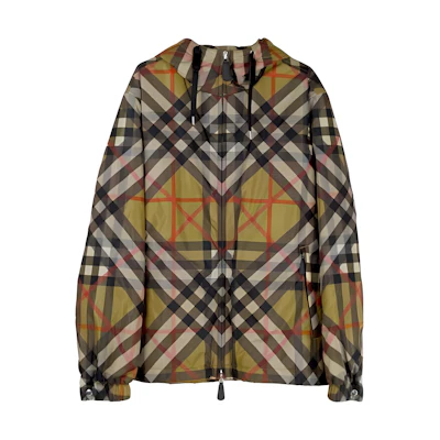 Burberry SS23 Brown Striped Plain Hoodie Jacket 8063689_#_A7168