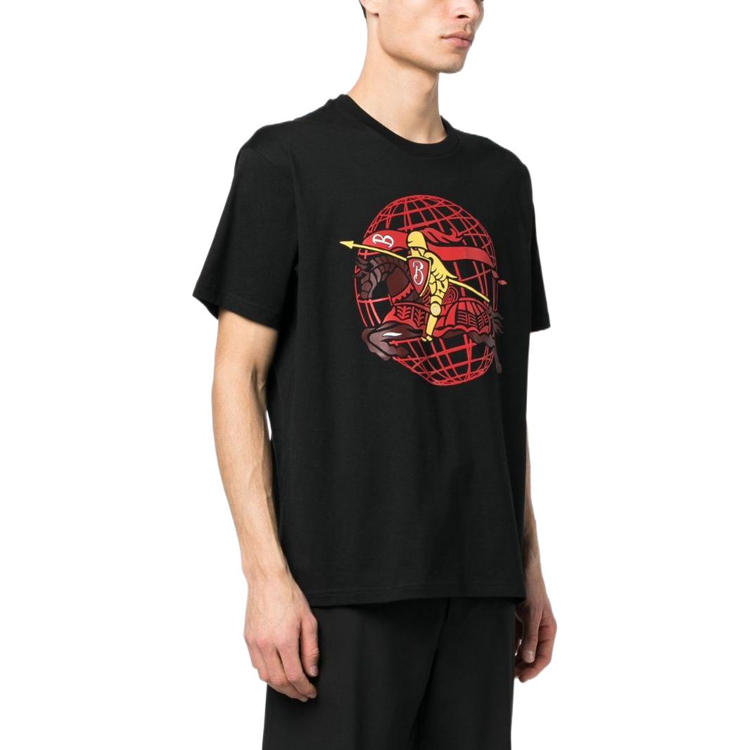 Burberry SS23 Cartoon Graphic Print Black Crewneck T-Shirt 806514411 圖 5