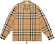 Buy Burberry SS23 Check Button-Up Loose Long-Sleeve Shirt Men Archive Beige 80636661