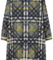 Shop Burberry SS23 經典格紋棉質卡巴迪呢風衣 男款 多色. 80635001
