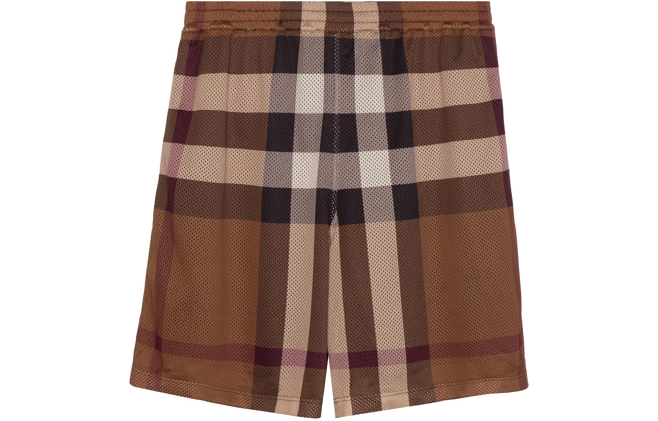 Burberry SS23 Check Drawstring Casual Shorts . 80678241