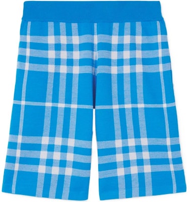 Burberry SS23 Celana Pendek Pria Biru Cerah Motif Kotak Pinggang Elastis Casual. 80656801 Order Burberry SS23 Celana Pendek Pria Biru Cerah Motif Kotak Pinggang Elastis Casual. 80656801