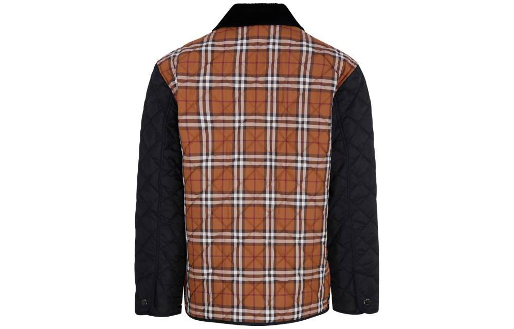 Burberry SS23 Check Print Single-Breasted Loose Fit Jacket Men Colorblock 8070391A9011 圖 3