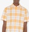 Details for 버버리 SS23 체크 반팔 버튼업 셔츠 화이트/옐로우 80690471