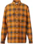Buy Burberry SS23 棋盤格紋姜棕色單排扣長袖襯衫男款 80646101