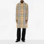 Lookbook Burberry SS23 Mantel Trench Kotak-Kotak Single-Breasted Beige - Gaya 80647981