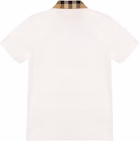 Lookbook Burberry SS23 Colorblock Casual Short-Sleeve Polo Shirt White . 80716211