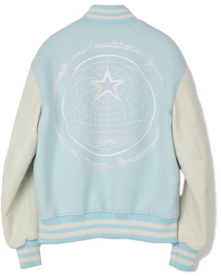 Burberry SS23 Jaket Lelaki Logo Sulaman Colorblock Butang Biru Muda. 80675961 Lookbook Burberry SS23 Jaket Lelaki Logo Sulaman Colorblock Butang Biru Muda. 80675961