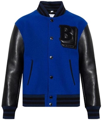 Burberry SS23 Colorblock Single-Breasted Bomber Jacket Men’s Blue Regular Fit 80489721 Order Burberry SS23 Colorblock Single-Breasted Bomber Jacket Men’s Blue Regular Fit 80489721