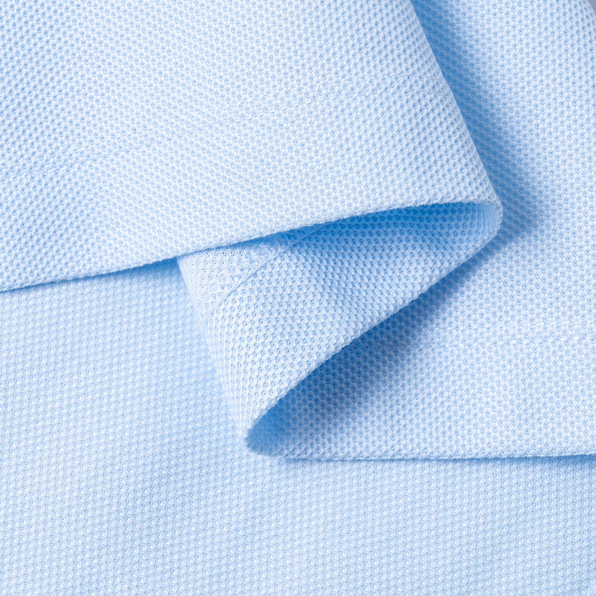 Details for 巴宝莉 SS23 拼色条纹男士浅蓝色polo衫. 80707751