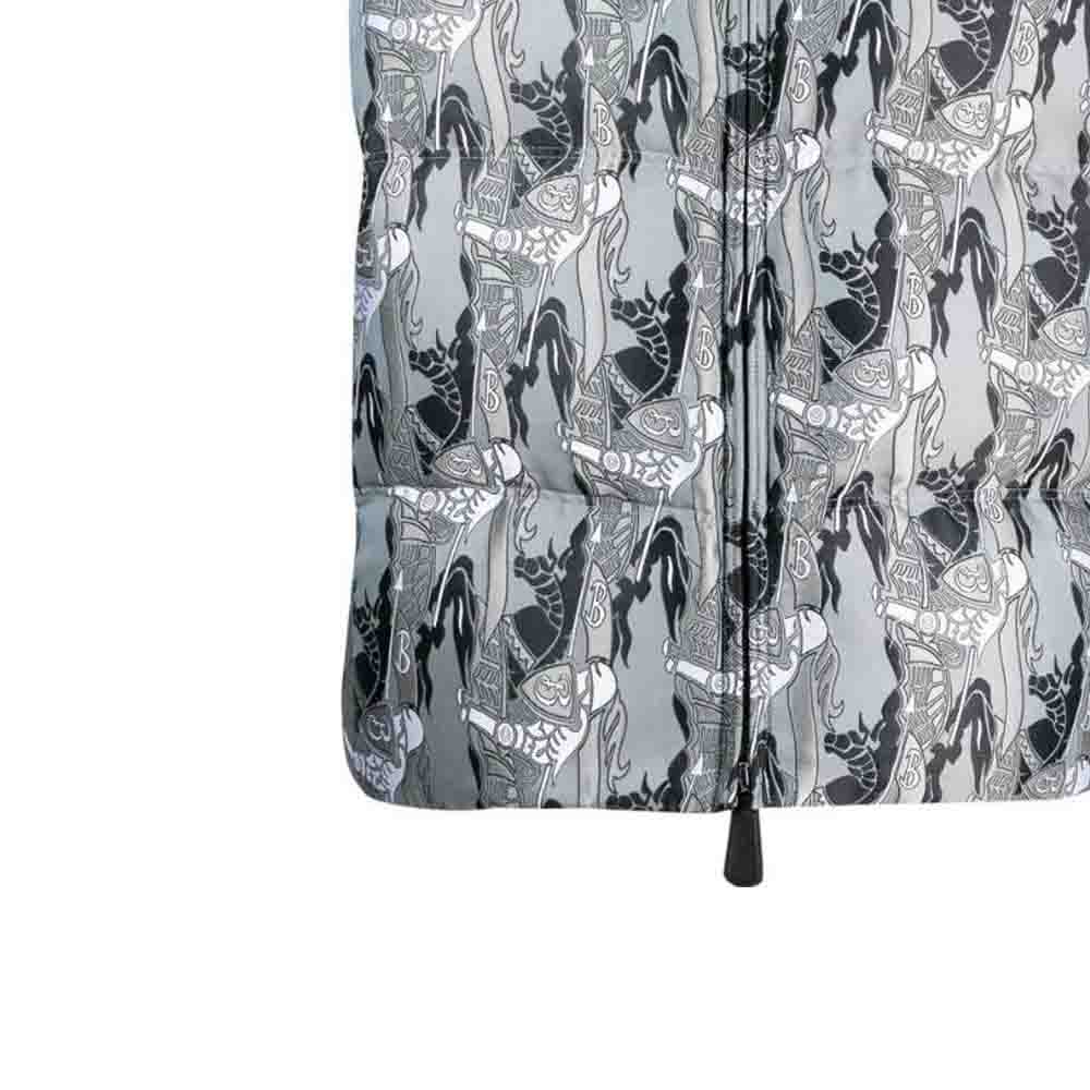 Details for バーバリー SS23 メンズ ジオメトリックプリント ジップアップ ベスト マルチカラー 80637981