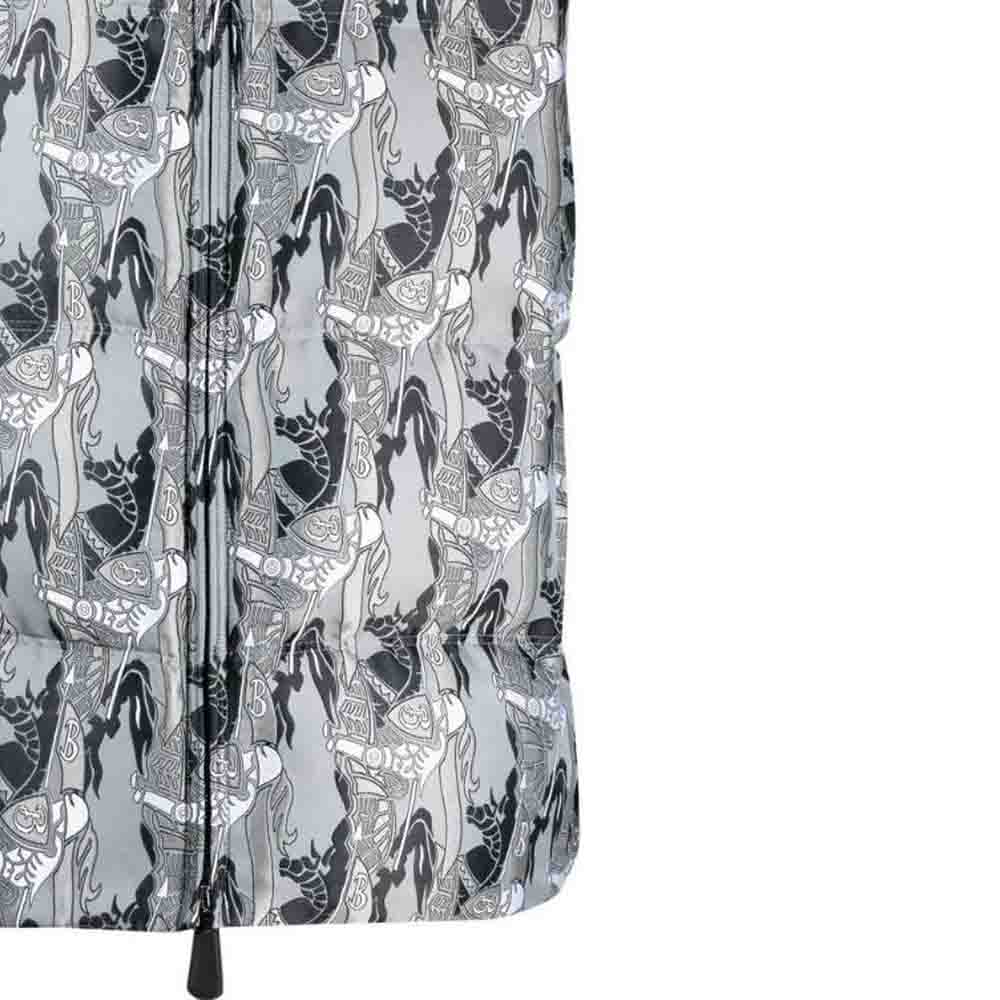 Sizing バーバリー SS23 メンズ ジオメトリックプリント ジップアップ ベスト マルチカラー 80637981