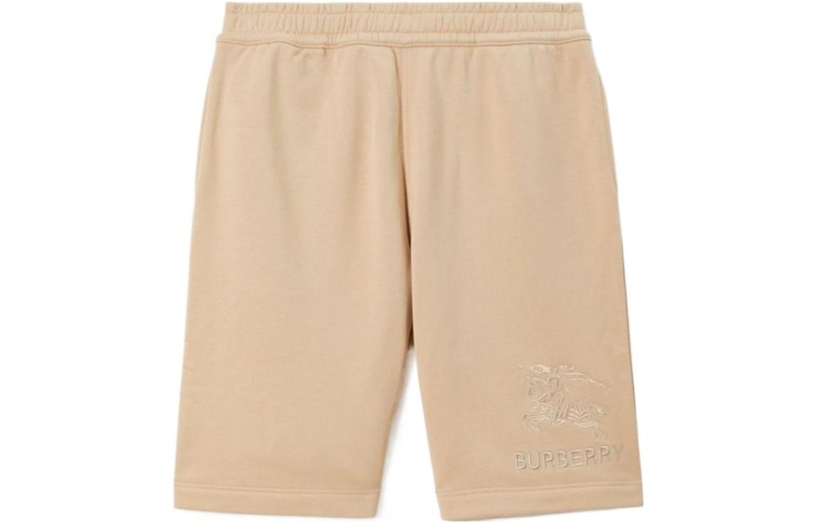 Burberry SS23 Letter Print Casual Straight Shorts Khaki . 80727471 圖 2